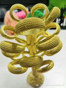 创想三维 光固化3D打印机赋予珠宝首饰失蜡铸造技术全新优势